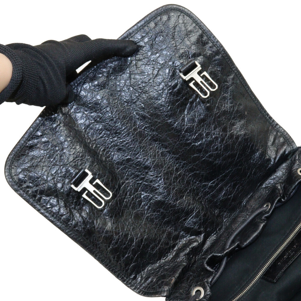 Balenciaga Backpack Leather Black - Picture 6 of 7